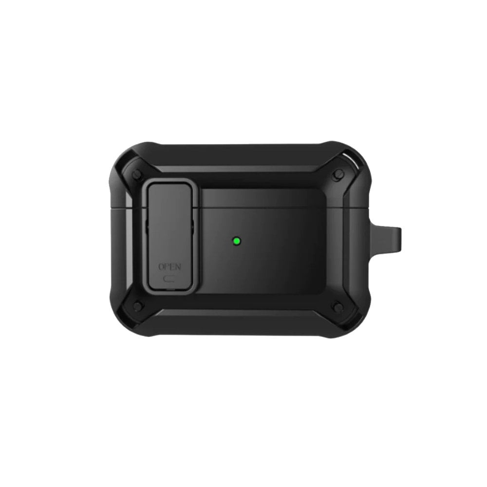 Wiwu APC011 Mecha Airpods Pro - Pro2 Kılıf Siyah