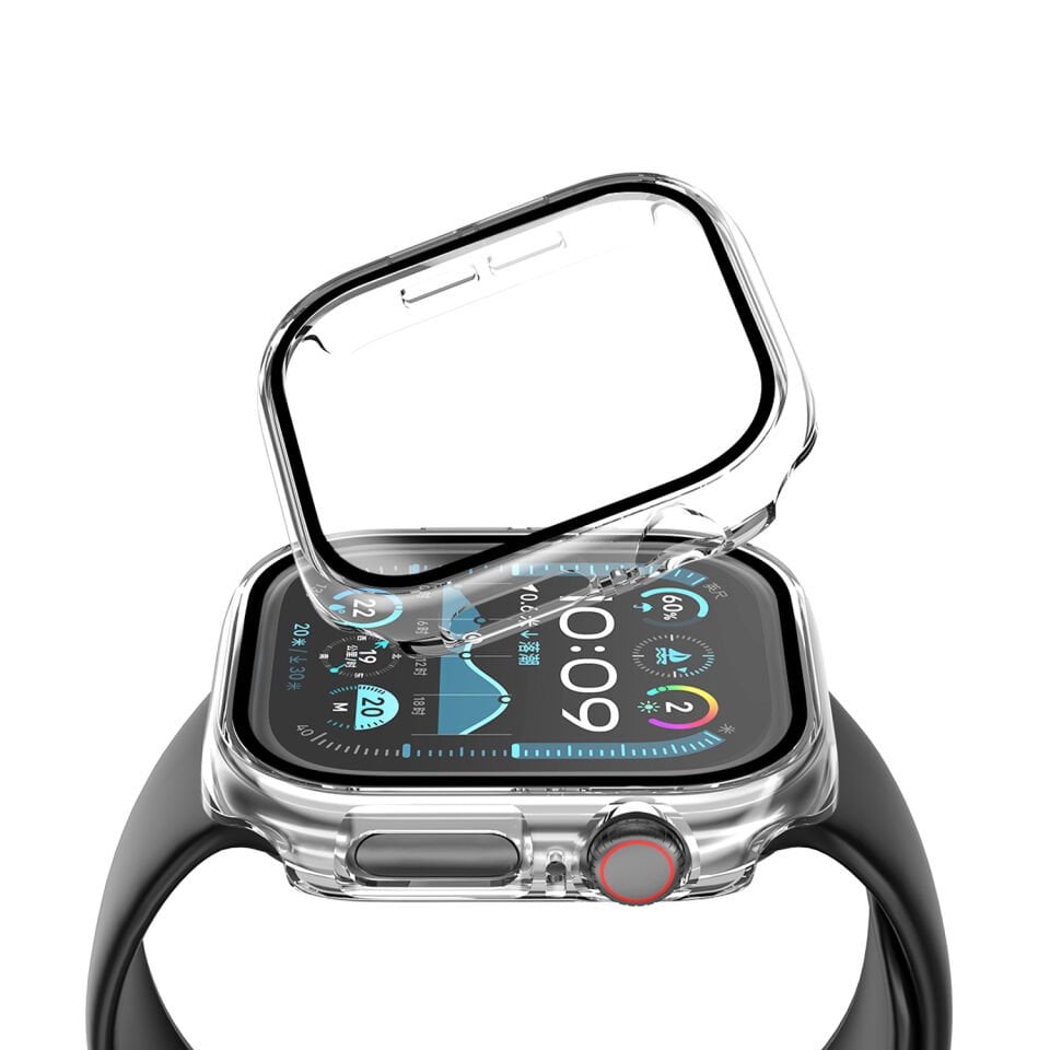 Wiwu Apple Watch 10 42mm Kasa Koruyucu + HD Ekran Koruyucu Film