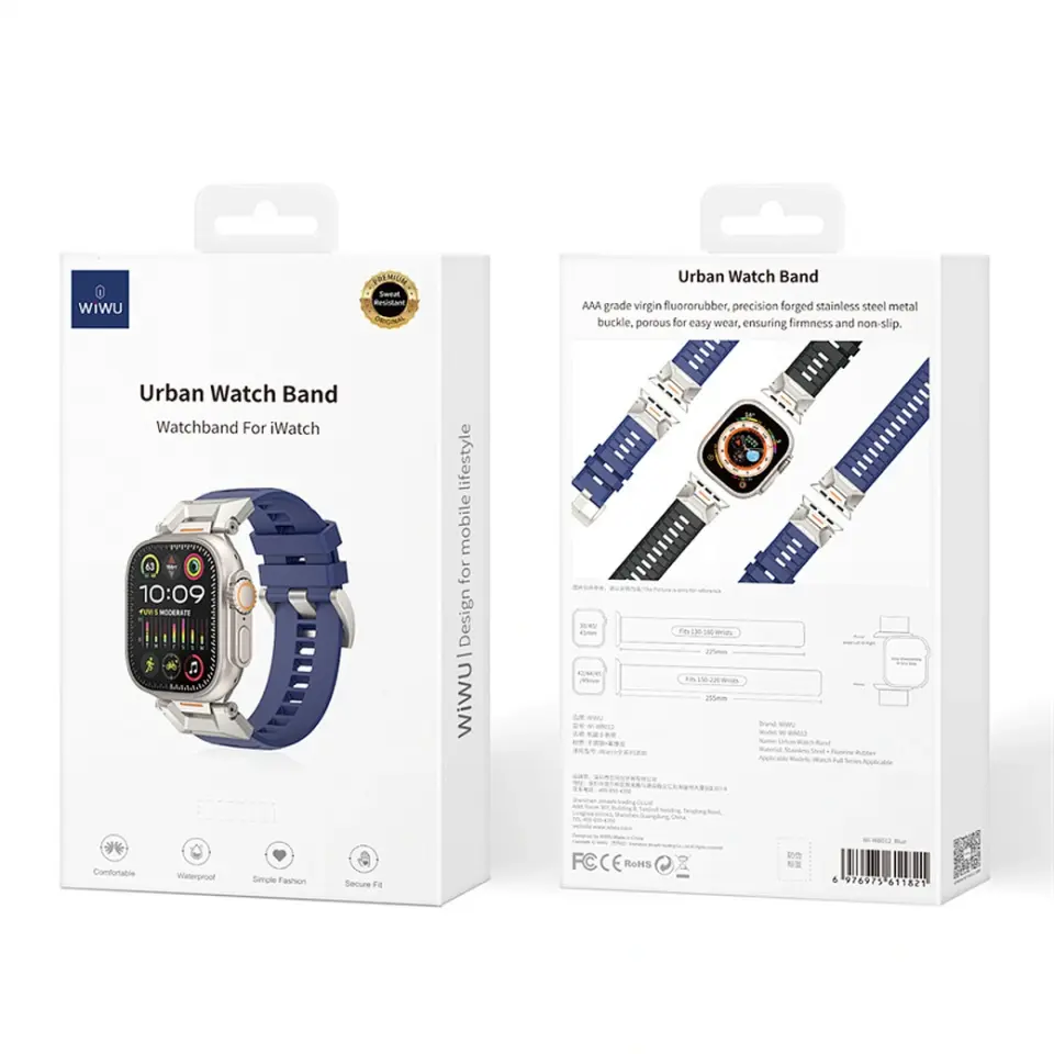 Wiwu Urban Watch Kordon Mavi