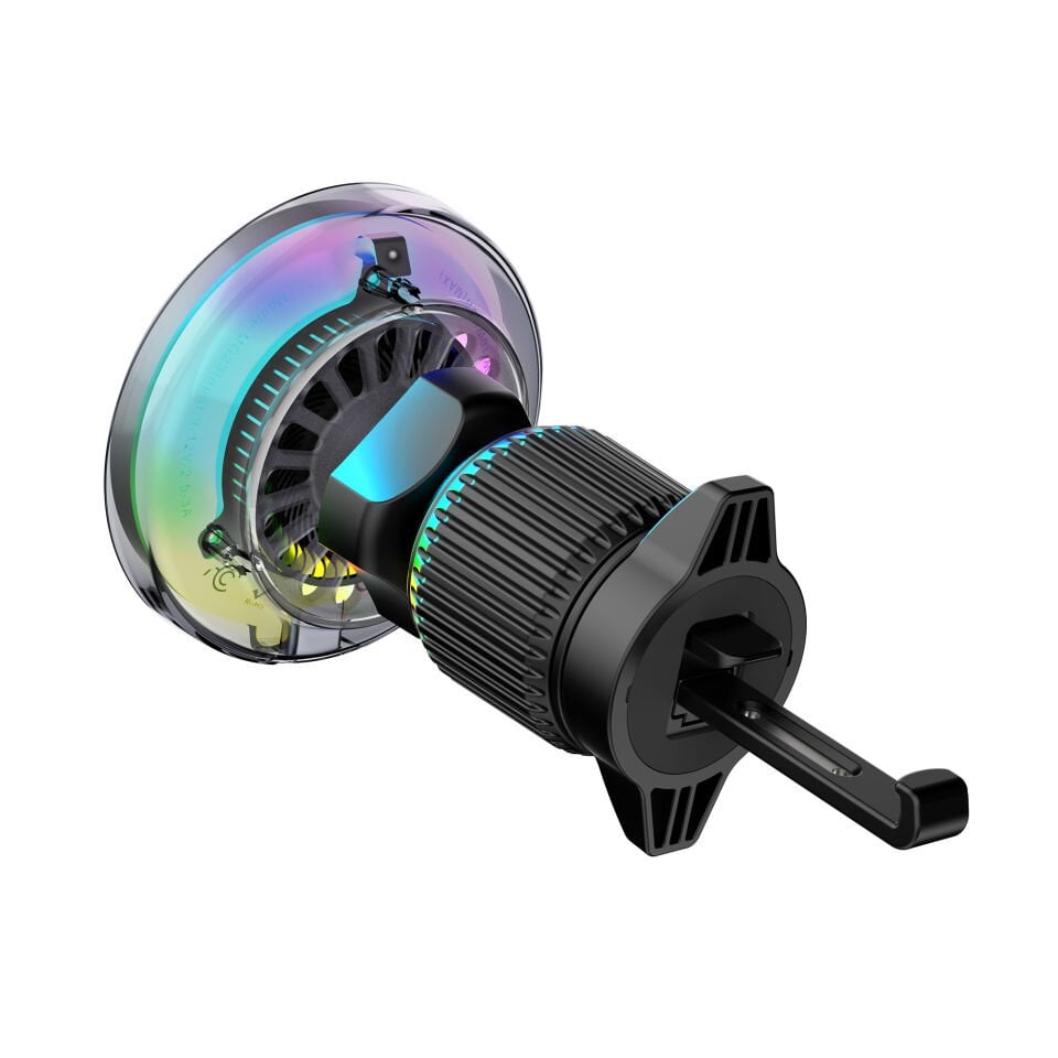 Wiwu CH324 Magsafe Şarj özellikli RGB Işıklı Telefon Tutucu