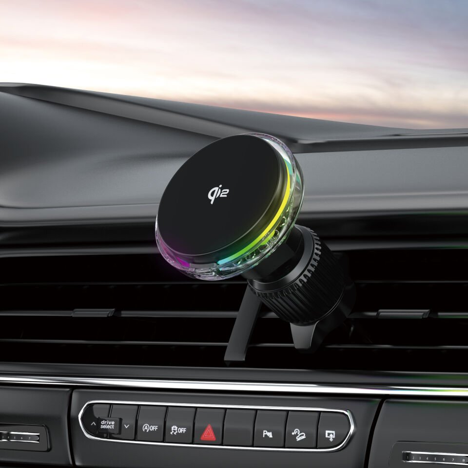 Wiwu Magsafe Şarj özellikli RGB Işıklı Telefon Tutucu