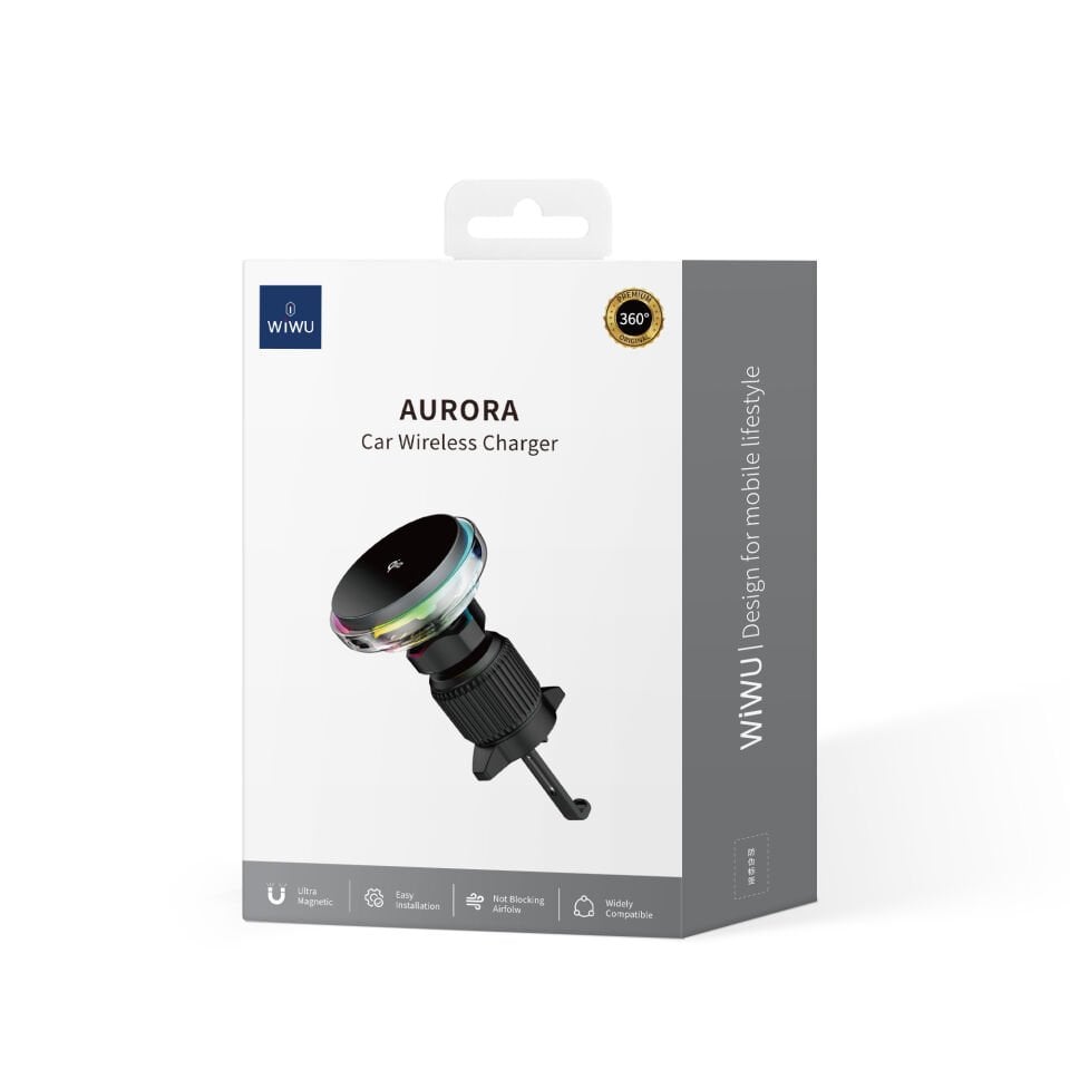 Wiwu Magsafe Şarj özellikli RGB Işıklı Telefon Tutucu