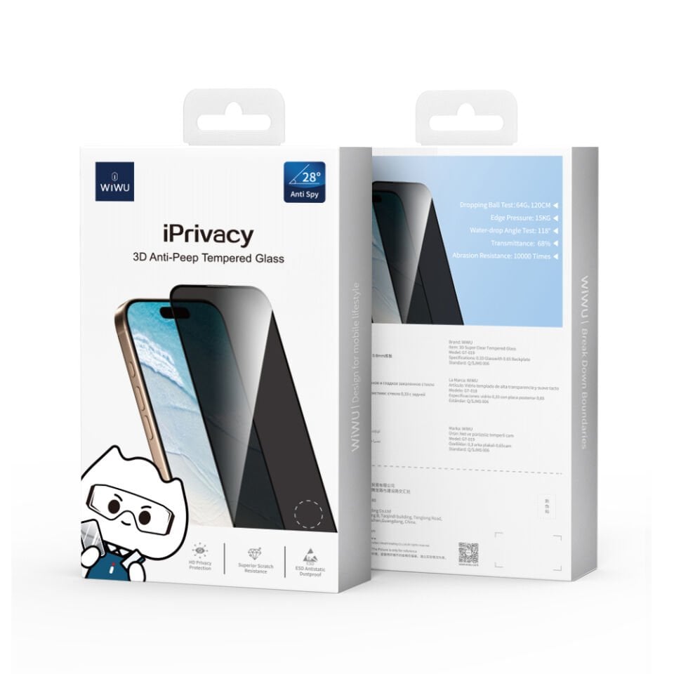 Wiwu 15 Promax 3D Anti-Beep Hayalet Cam