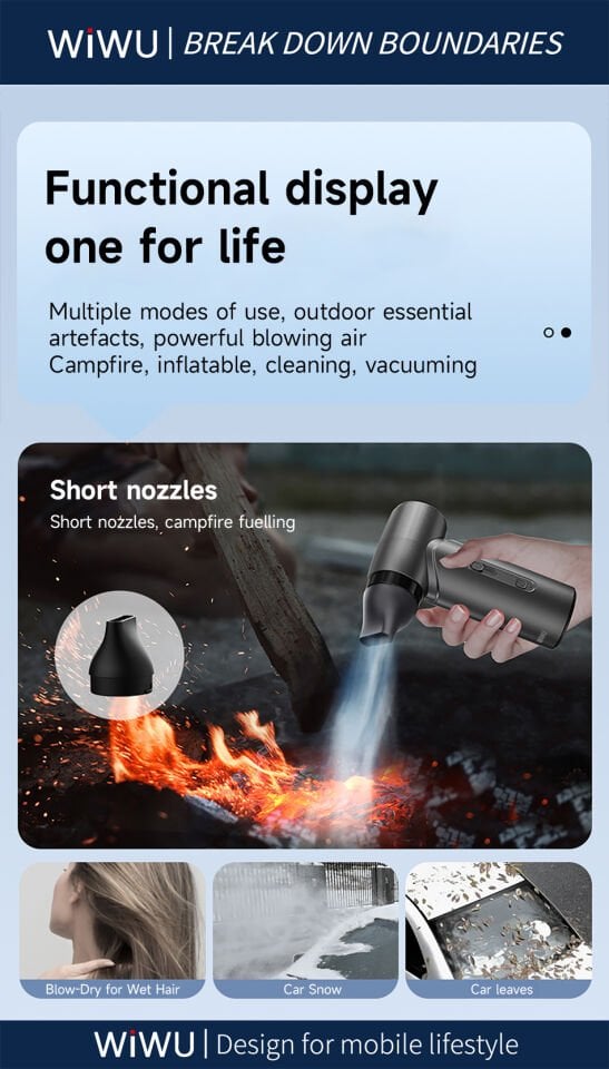 Wiwu Hurricane Ultra Yüksek Hızlı Fan