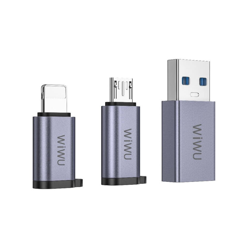 Wiwu C031 Concise Serisi 3 in 1 Type-C Adaptör Paketi