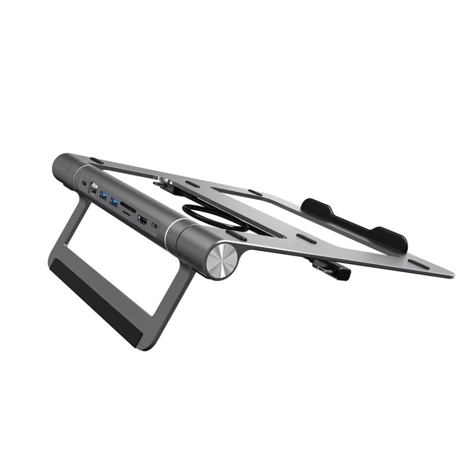 Wiwu A821CH Laptop Stand With 8-in-1 Type-C Hub