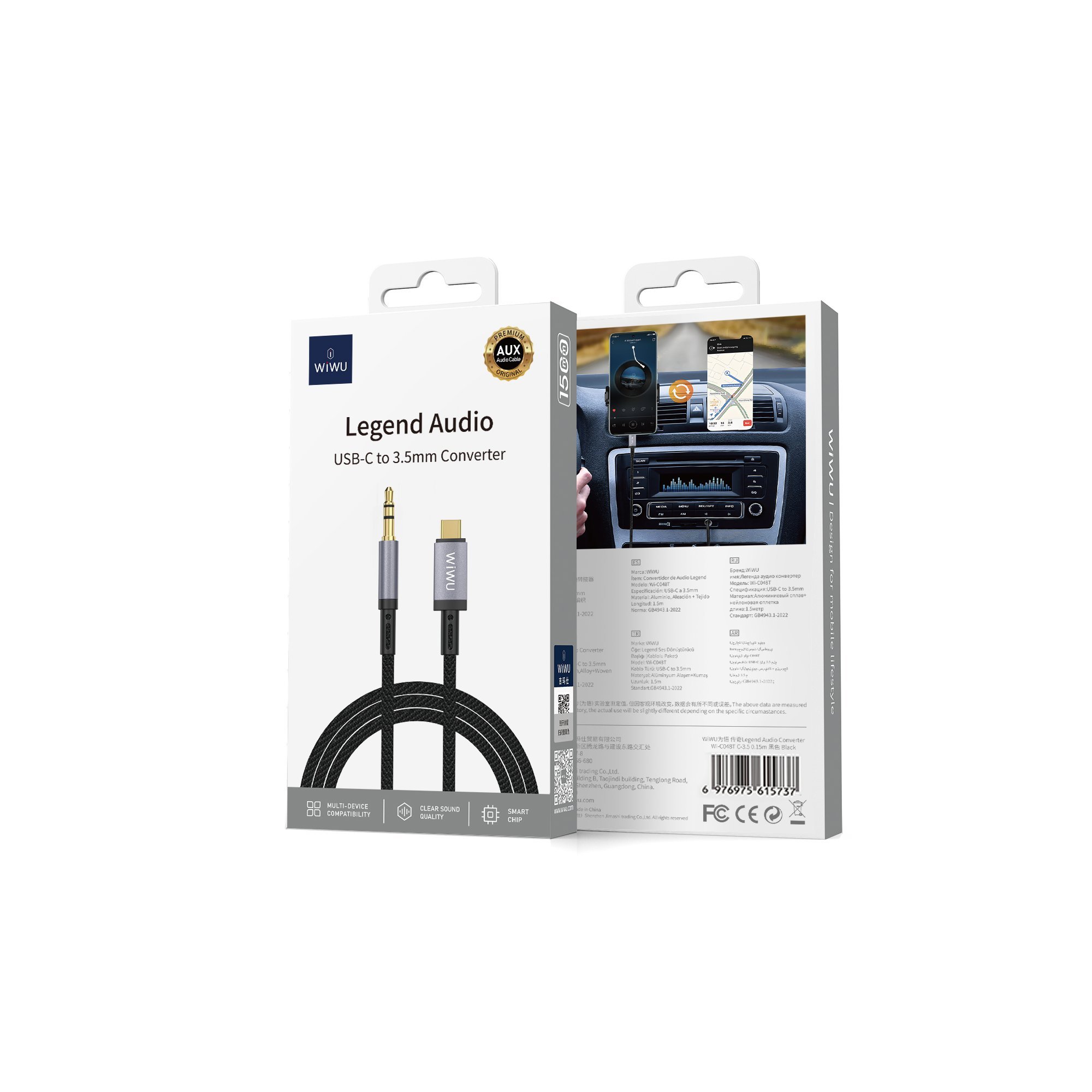 Wiwu Type-C to 3.5mm Converter Cable