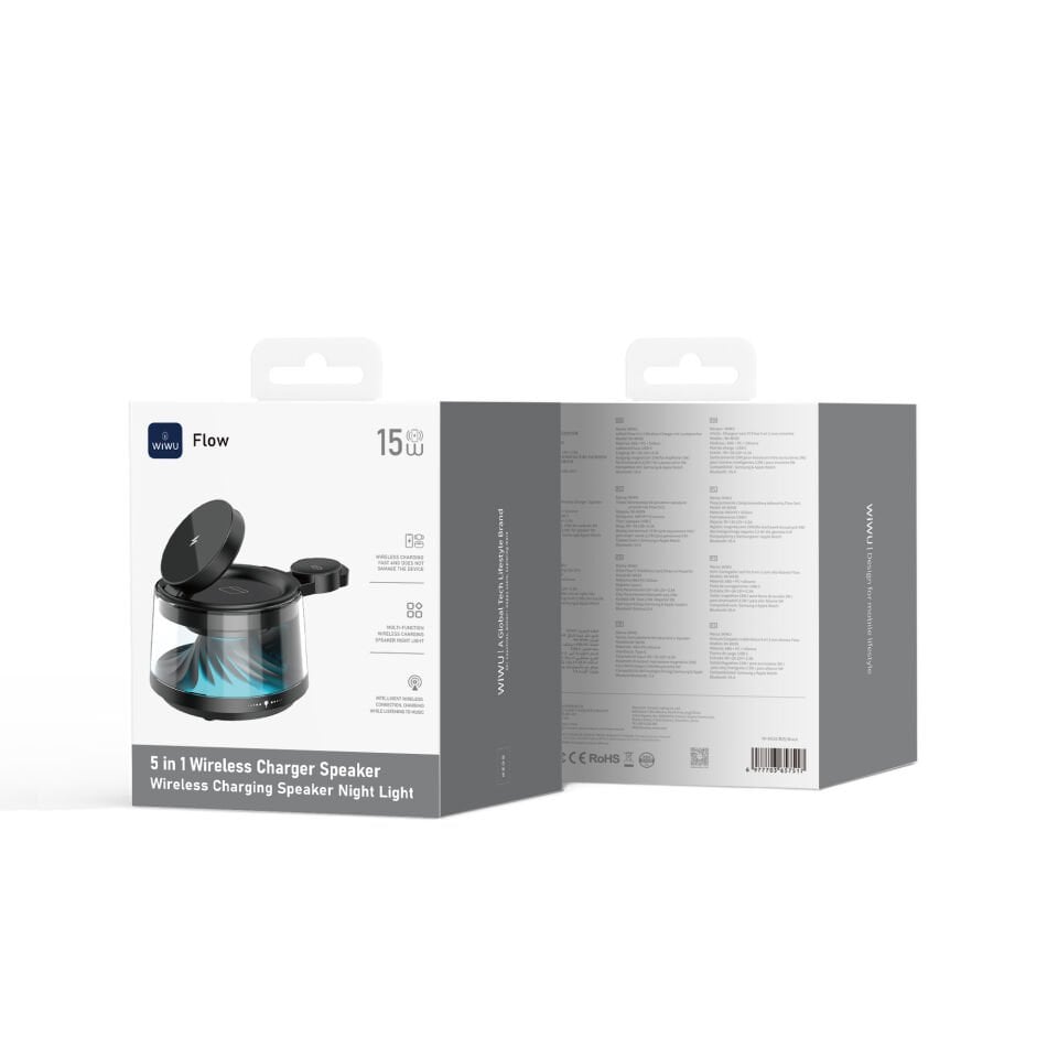 Wiwu Flow 5in1 Kablosuz Şarj Cihazı