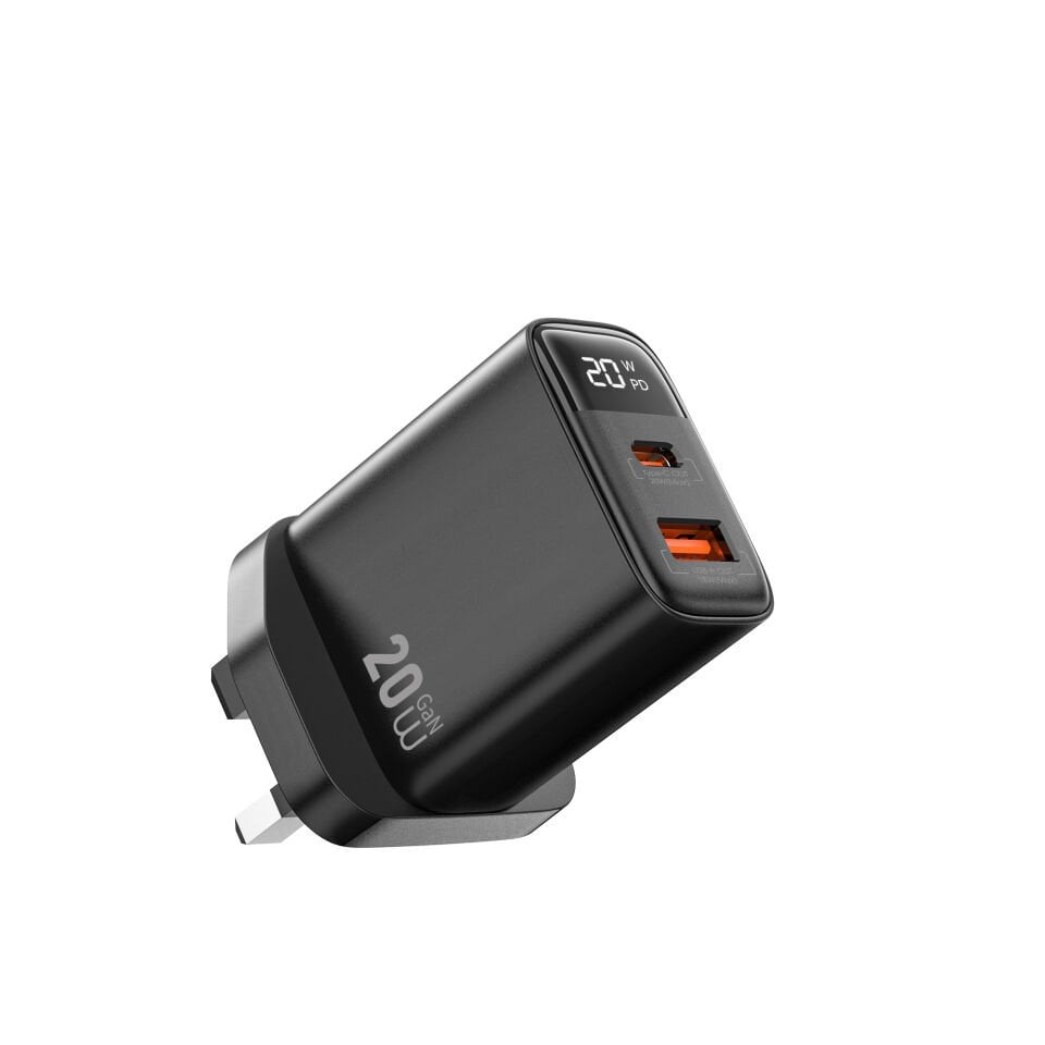 Wiwu G009 20W PD Gan Hızlı Şarj 1xType-c 1xUSB