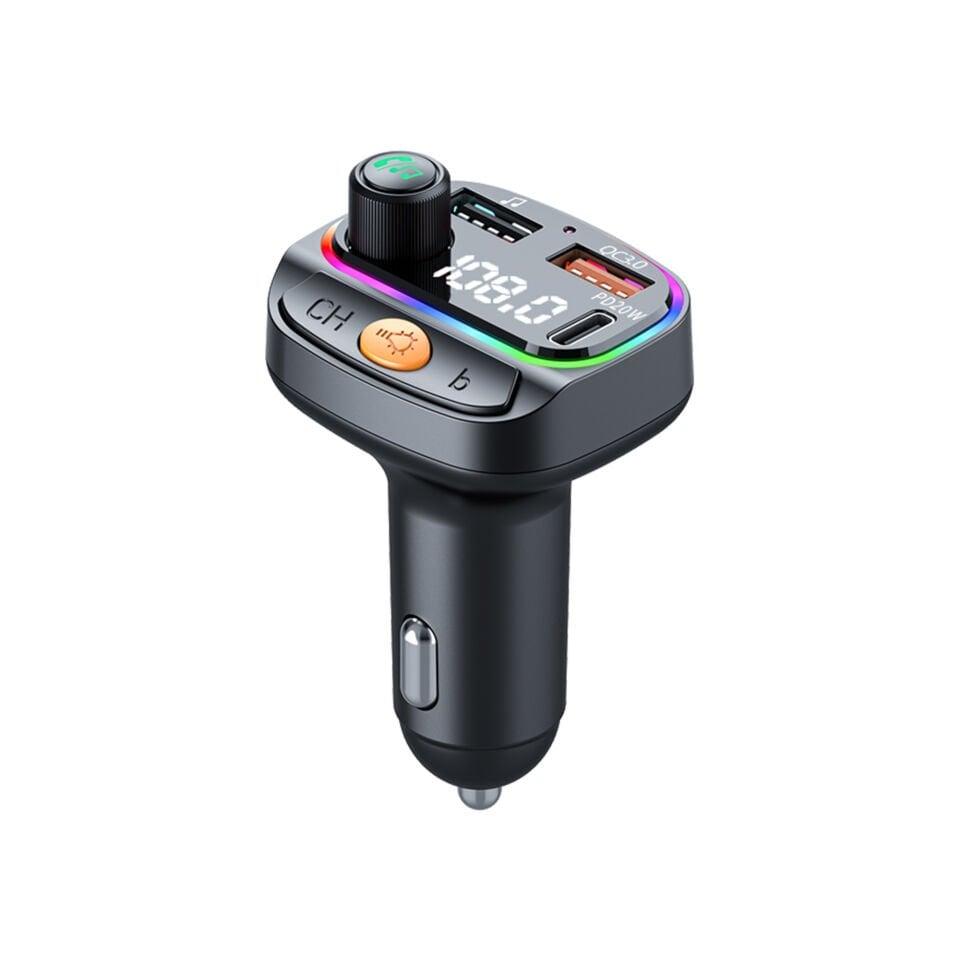 Wiwu Bluetooth 5.3 FM Transmitter 38W Hızlı Şarj