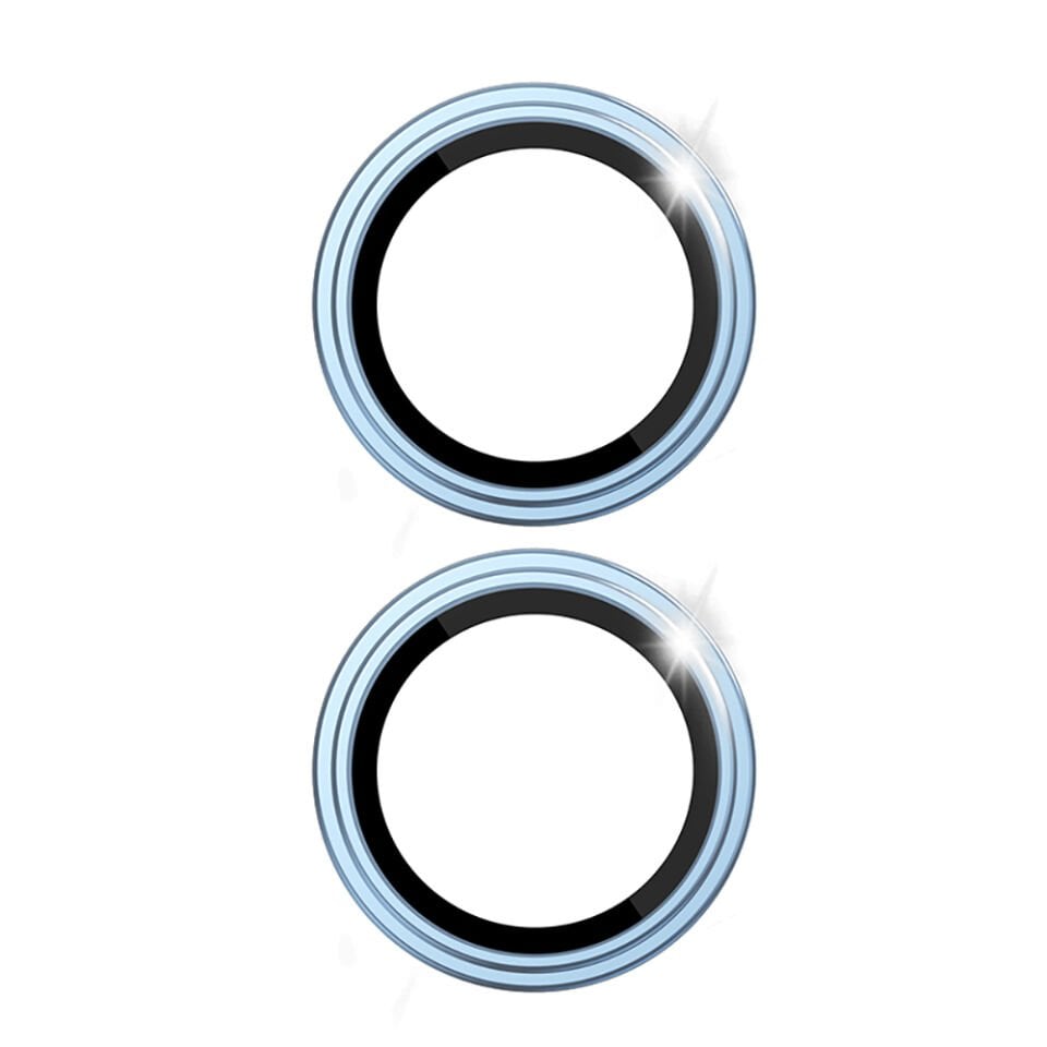 Wiwu iPhone 16 - 17 Anti Reflektif Lens Koruyucu - Light Blue