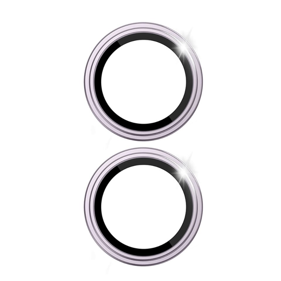 Wiwu iPhone 16 - 17 Anti Reflektif Lens Koruyucu - Light Purple