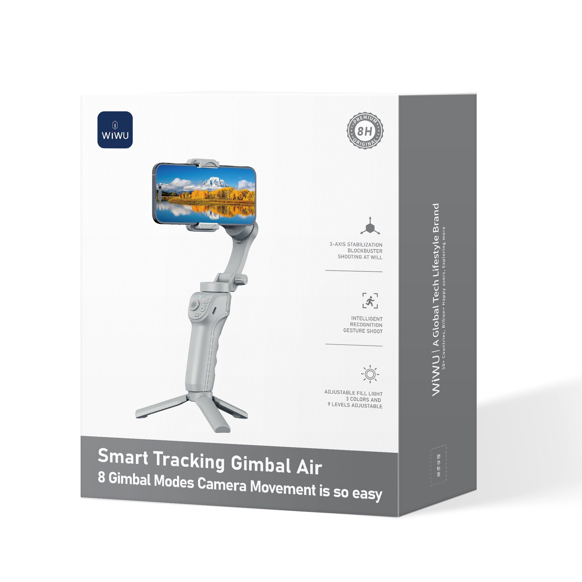 Wiwu 3-Axis Gimbal Stabilizatör