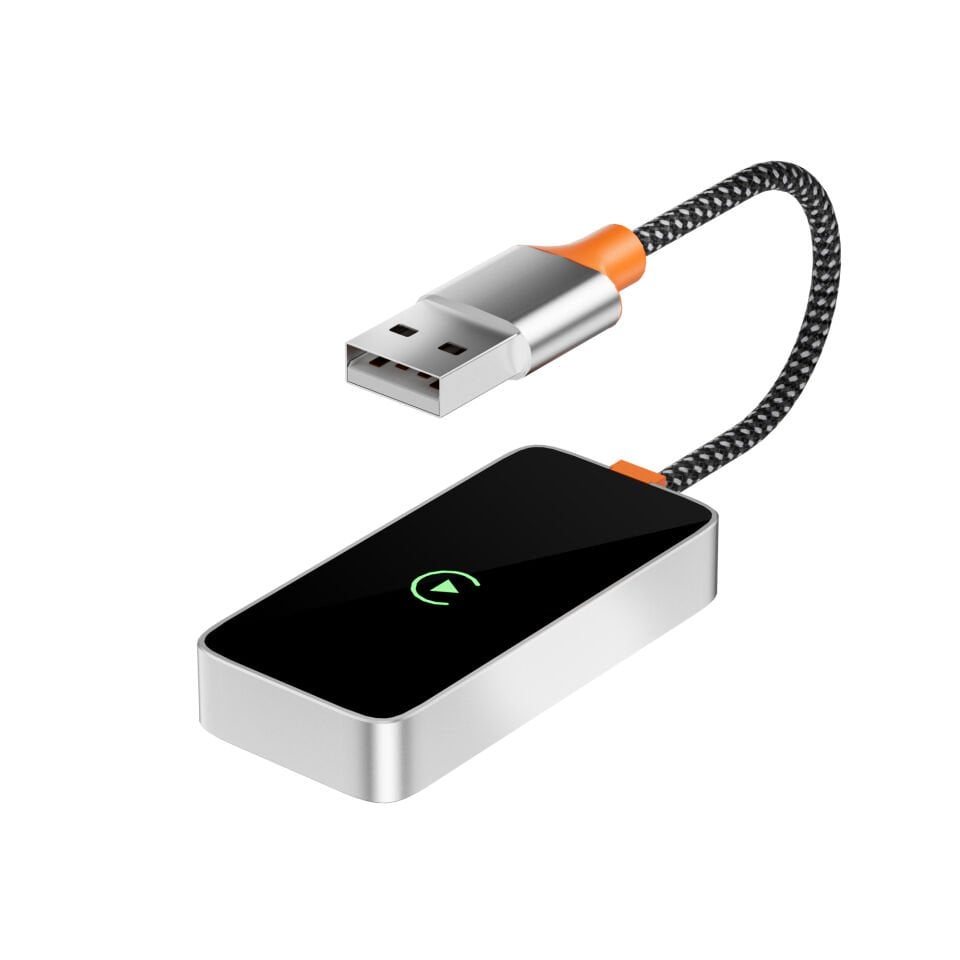 Wiwu CP002 CarPlay Dijital LED Göstergeli Bluetooth Adaptör