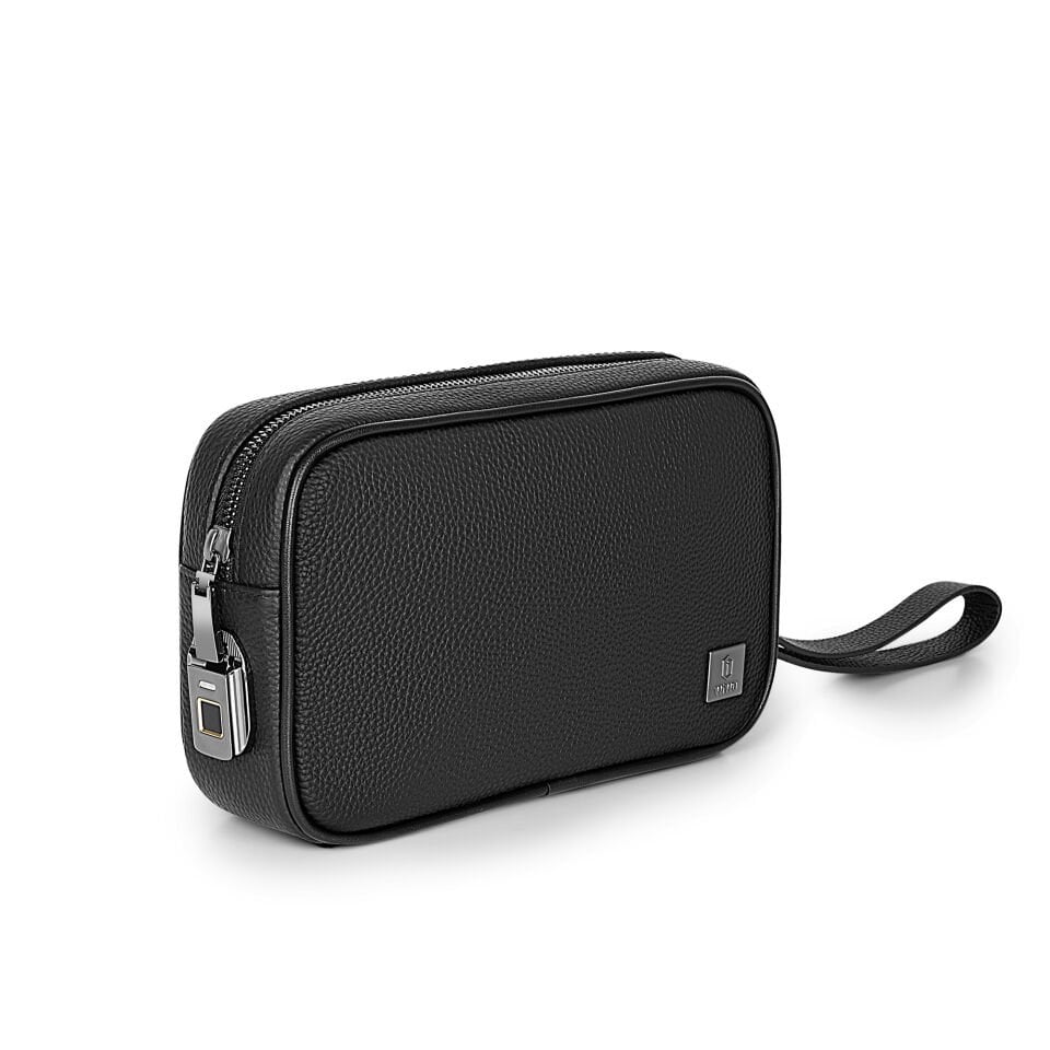 Wiwu Master Fingerprint Deri El Çantası