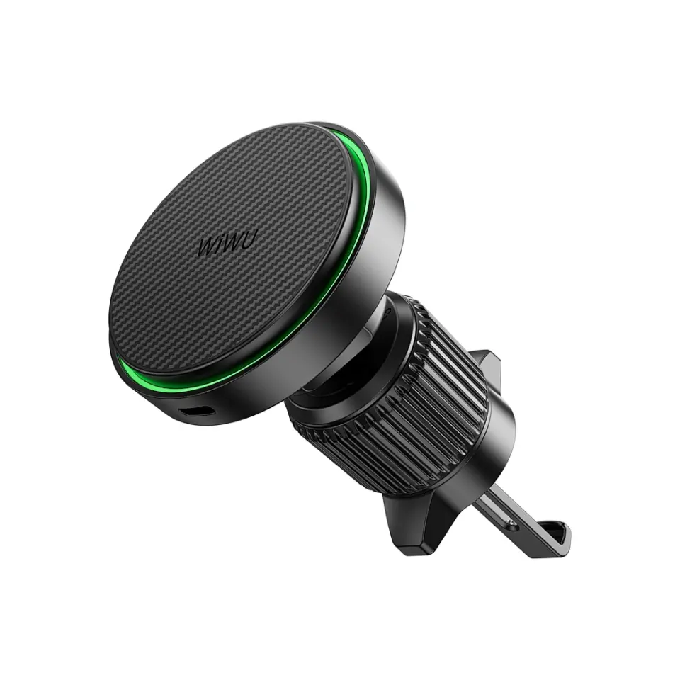 Wiwu 15W Aramid Fiber Qi2 Özellikli Magsafe Araç Şarjı