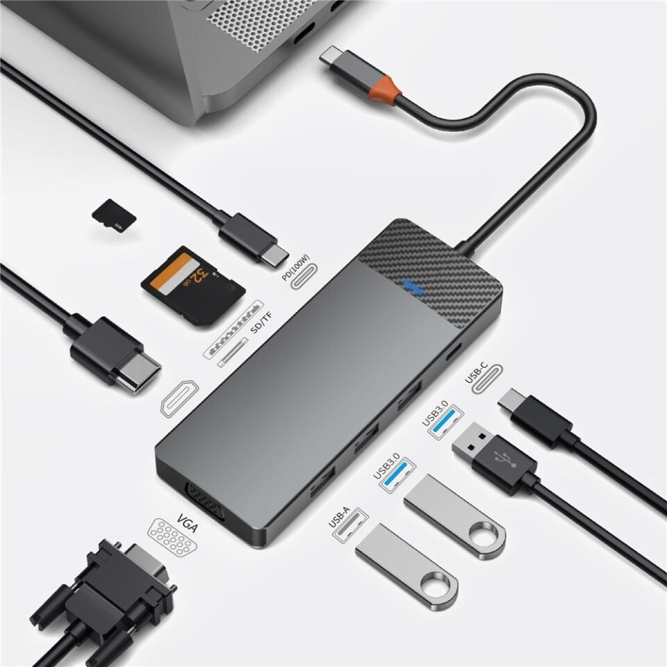 Wiwu Alpha 9in1 Type-C Hub