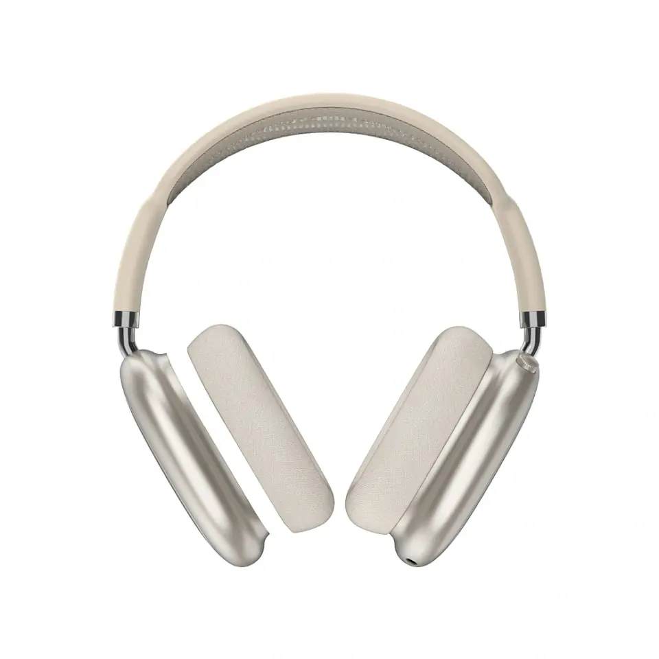 Wiwu Airbuds Max Kulak Üstü Bluetooth Kulaklık Gold