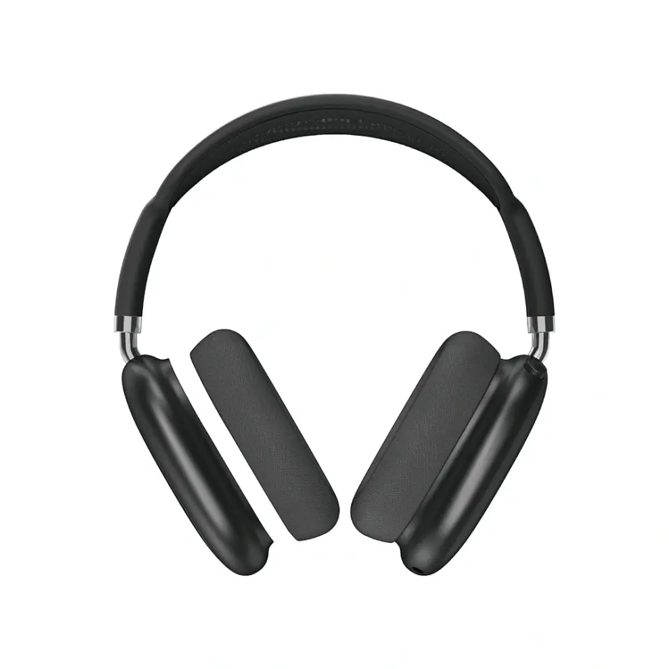 Wiwu Airbuds Max Kulak Üstü Bluetooth Kulaklık Siyah