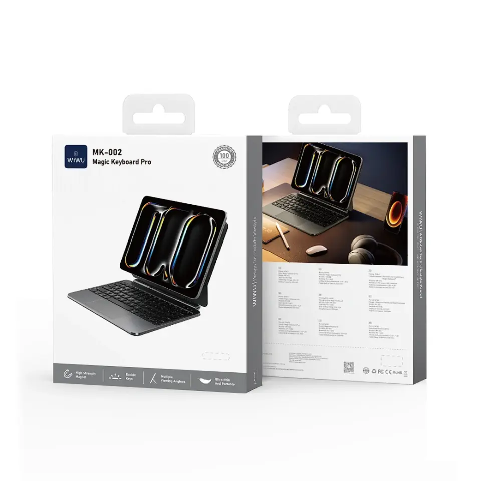 Wiwu Magic Keyboard for iPad 10.9''(A16) Black