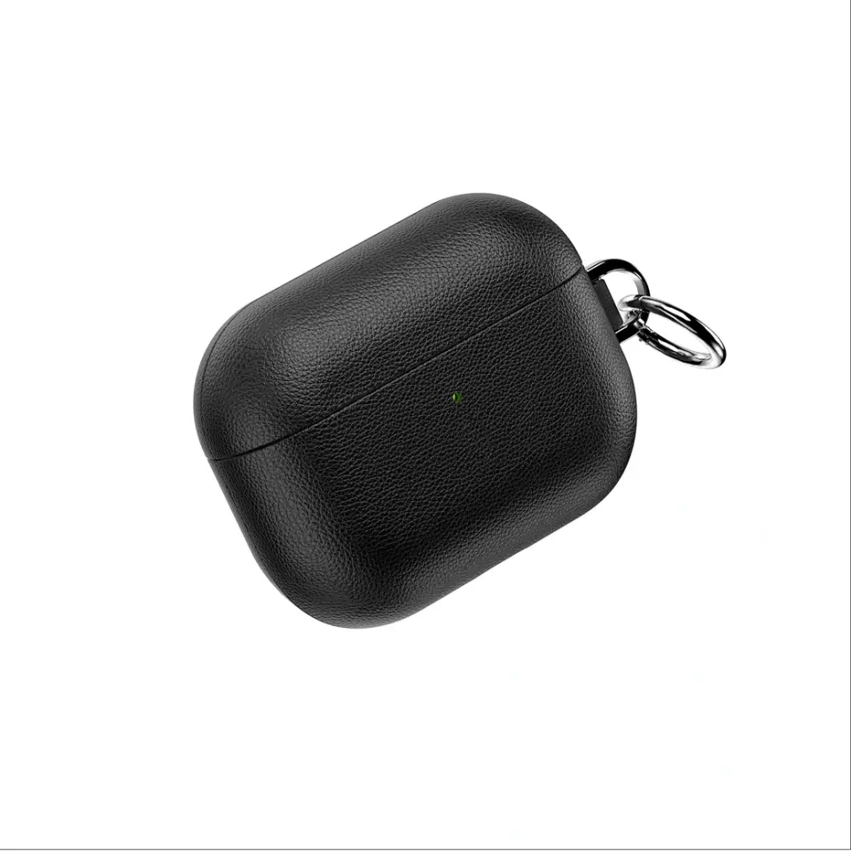 Wiwu AirPods Pro3 Siyah Deri Kılıf