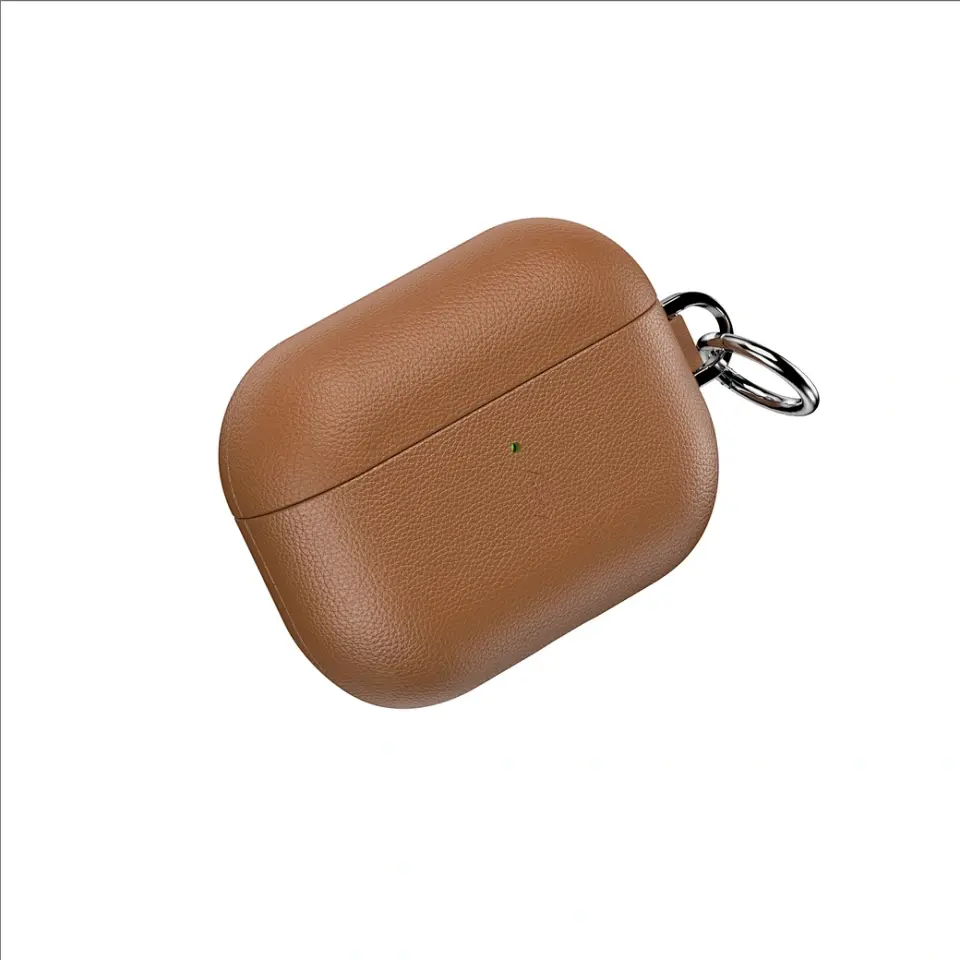 Wiwu AirPods Pro3 Kahverengi Deri Kılıf
