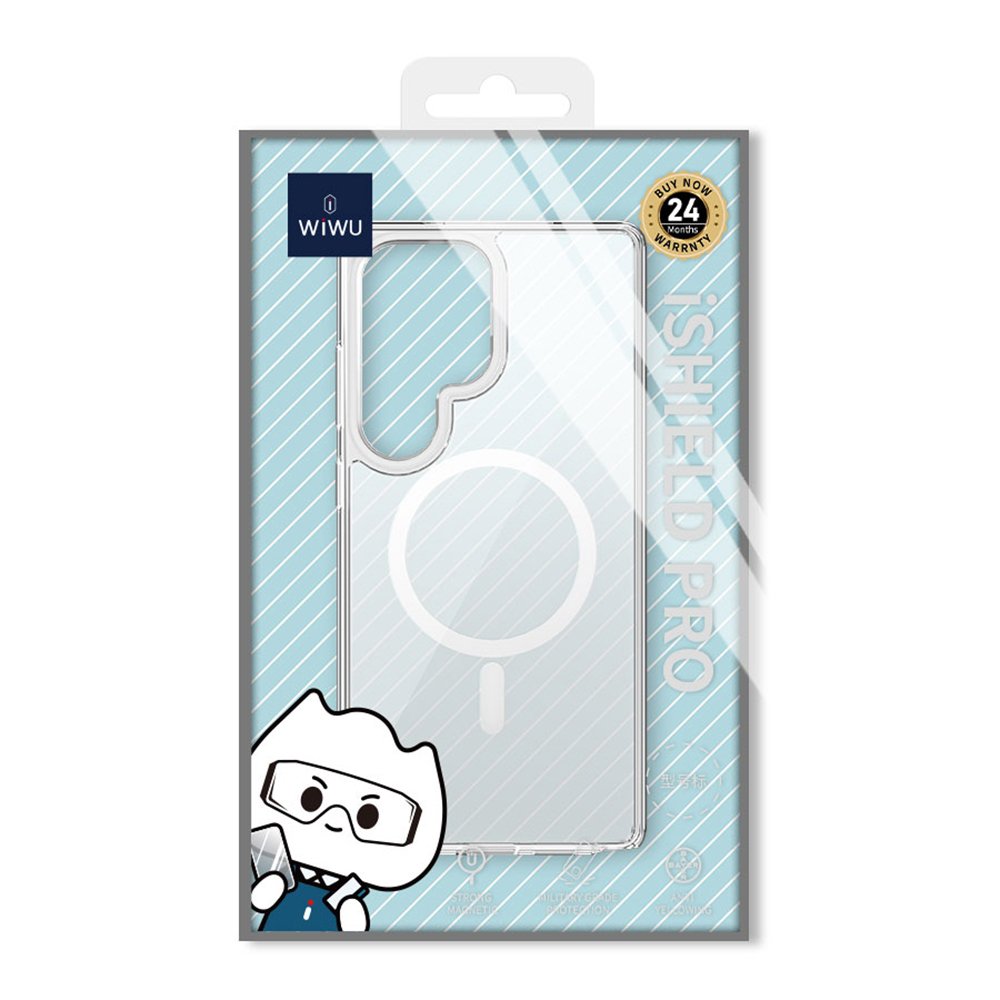 Wiwu İshield S26 Ultra Şeffaf Magsafe Kılıf