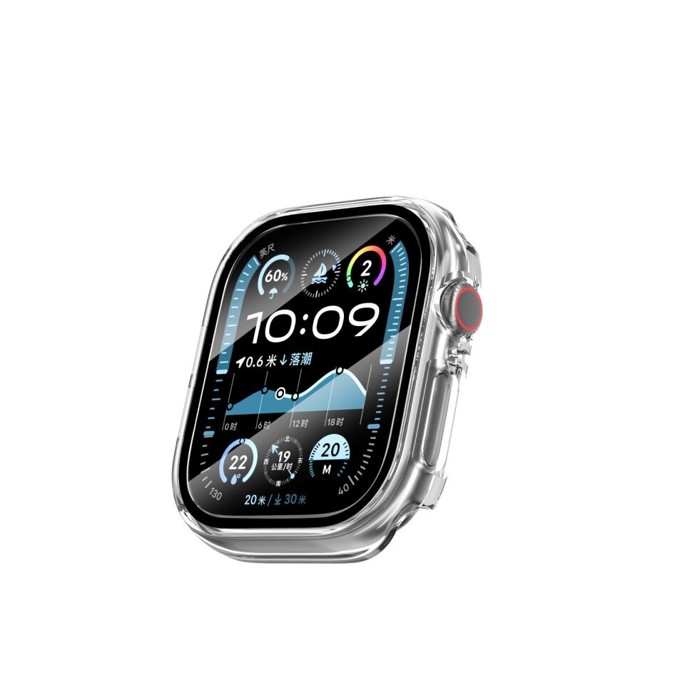 Wiwu Apple Watch 49mm Kasa Koruyucu + HD Ekran Koruyucu Film