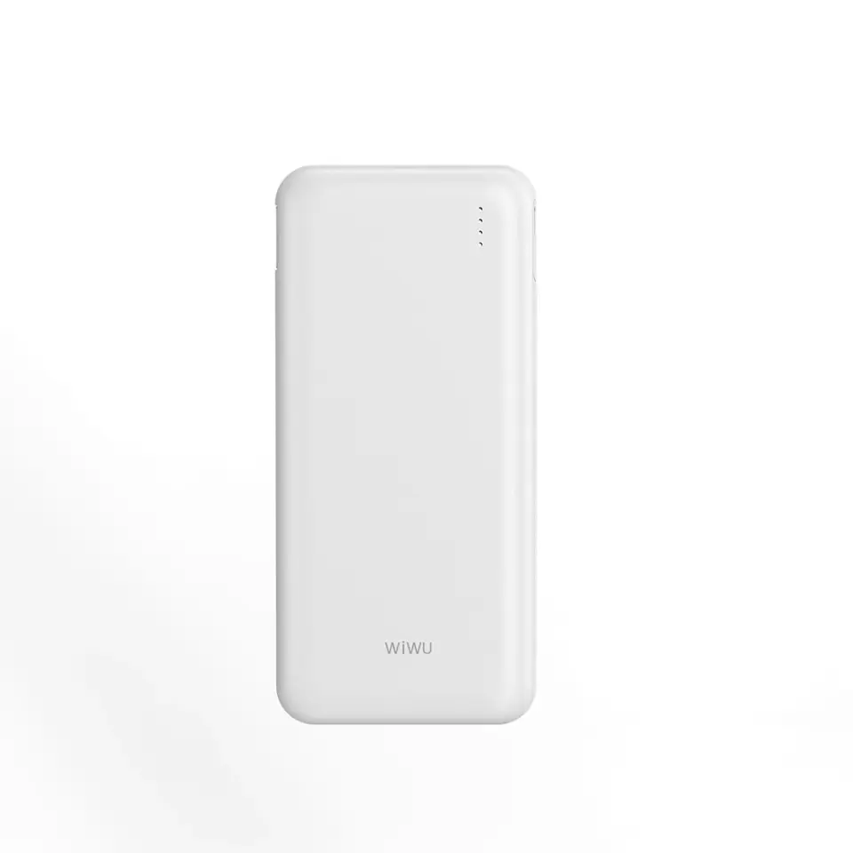 Wiwu Essen Serisi Kablolu 10000mAh Powerbank Beyaz