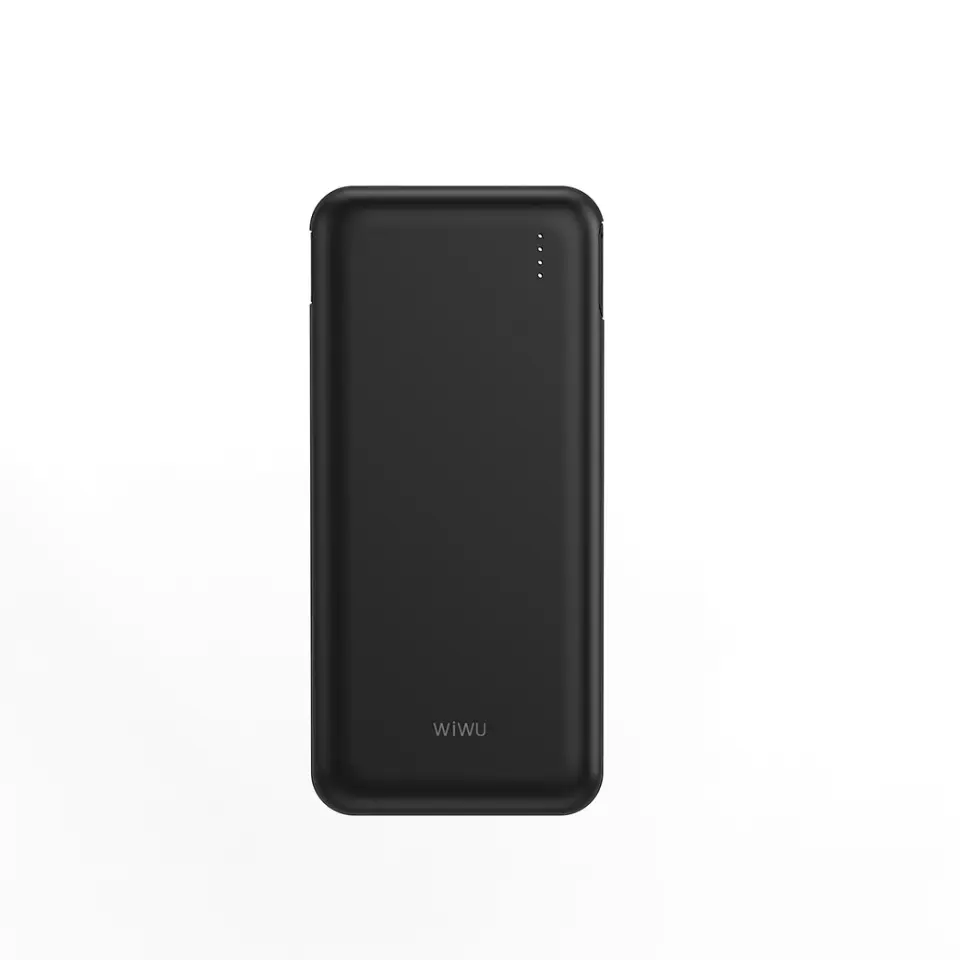 Wiwu Essen Serisi Kablolu 10000mAh Powerbank Siyah